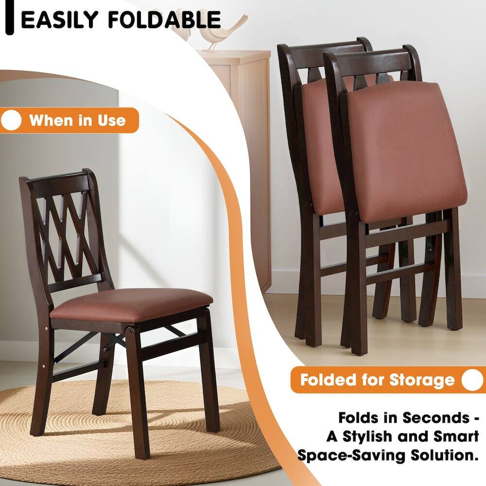 EASILY FOLDABLE

When in Use

Folded for Storage

Folds in Seconds - A Stylish and Smart Space-Saving Solution.