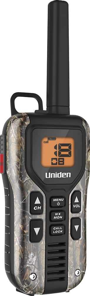 Angle. Uniden - 40-Mile, 22-Channel FRS/GMRS 2-Way Radios (Pair) - Camo.