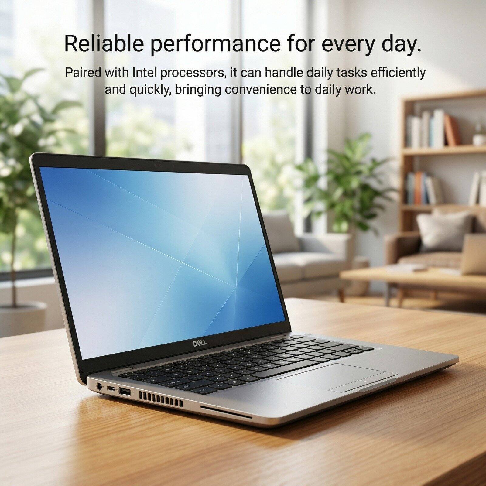 Reliable performance for every day. Paired with Intel processors, it can handle daily tasks efficiently and quickly, bringing convenience to daily work.