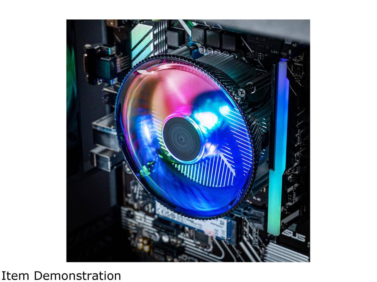Cooler Master i70C LGA1700 ARGB CPU Cooler, Black Aluminum, Copper