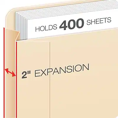 Image Format File Size Pendaflex 10% Recycled Reinforced File Jacket, 2