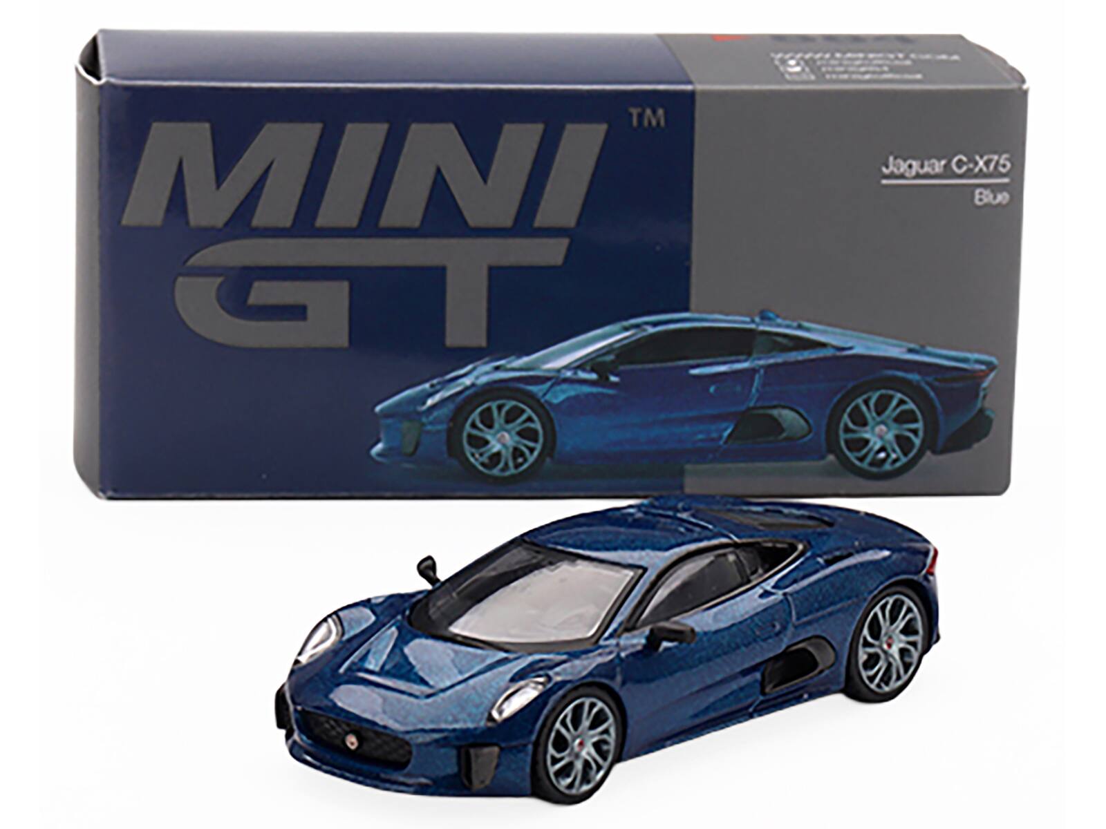 MINI GT  
Jaguar C-X75 Blue