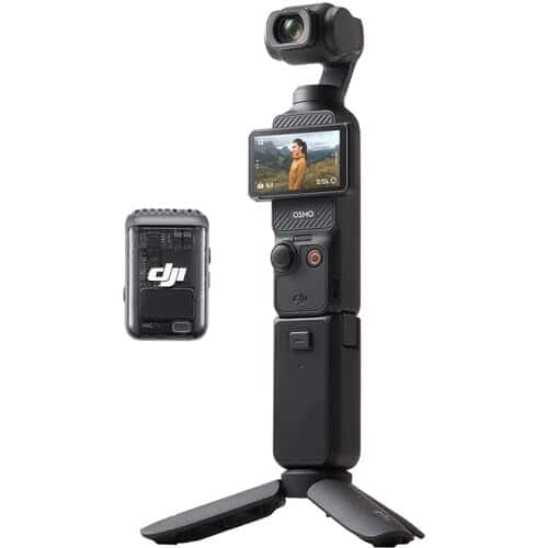 Bundle DJI Osmo Pocket 3 Creator Combo with Clip On Transmitter