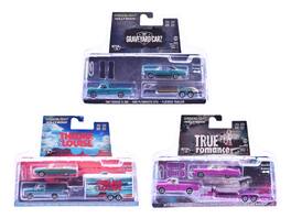 "Hollywood Hitch & Tow" Series 13 Set of 3 pieces 1/64 Diecast Model Cars by Greenlight - Multicolor
