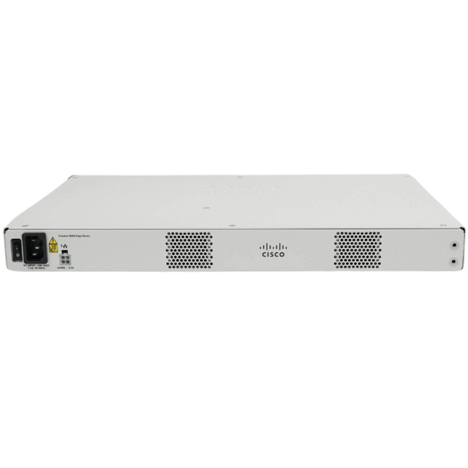 Back. Cisco Consumer Products - Cisco Catalyst C8200L-1N-4T Router - 4 Ports - 4 WAN Port(s) - 2 - Gigabit Ethernet - IEEE 802.1ag, IEEE 802.3ah, IEEE - Unknown.