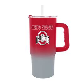 Logo Brands - Ohio State Buckeyes 24oz. Ombre Stainless Steel Tumbler - Multicolor