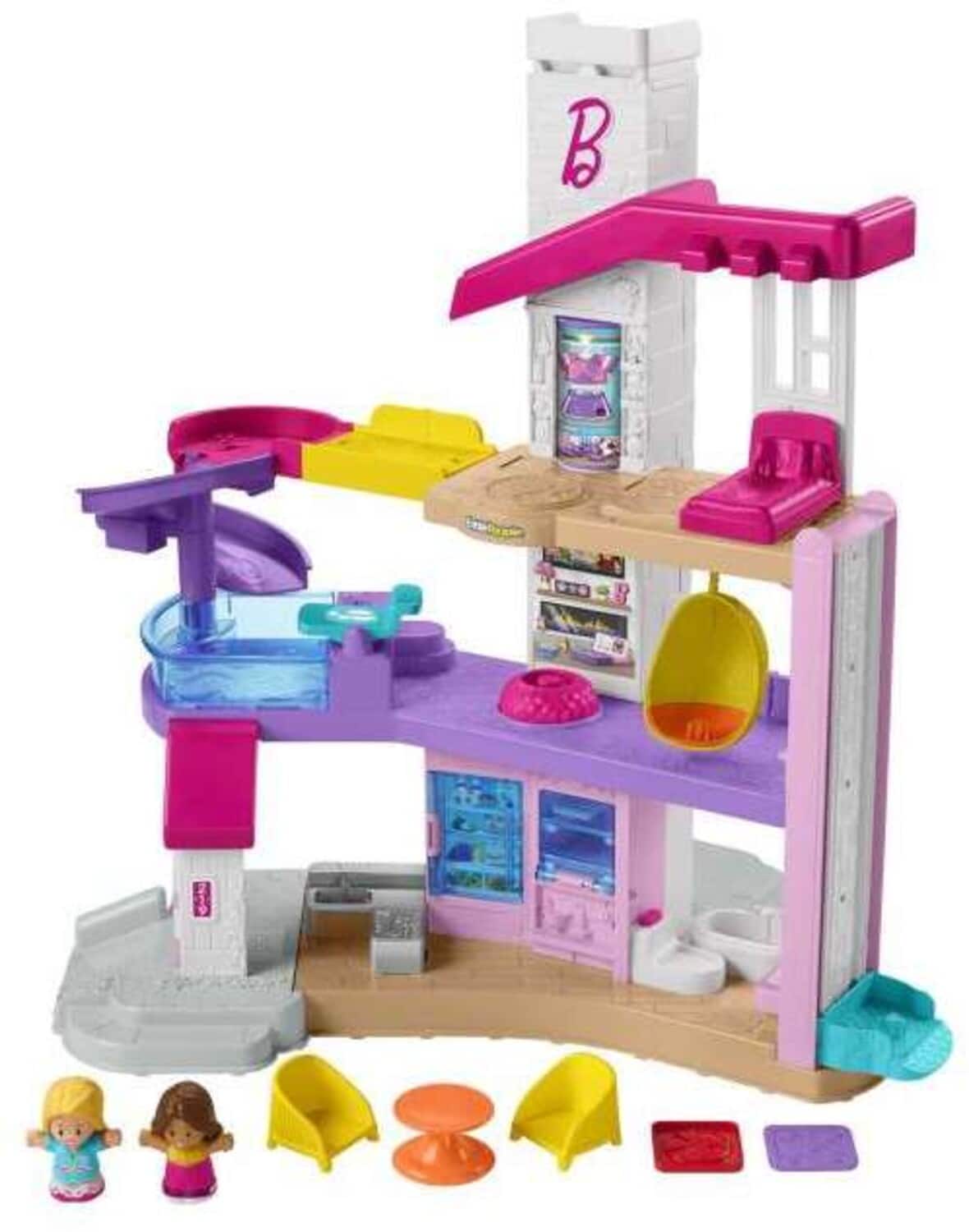 Fisher Price - Little People Barbie Little Dreamhouse - COLLECTABLES - Multicolor