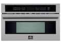 Forno Appliances - Oliena Espresso 1.6 cu. ft. Compact Convection Oven and 1000W Microwave Combo - Silver