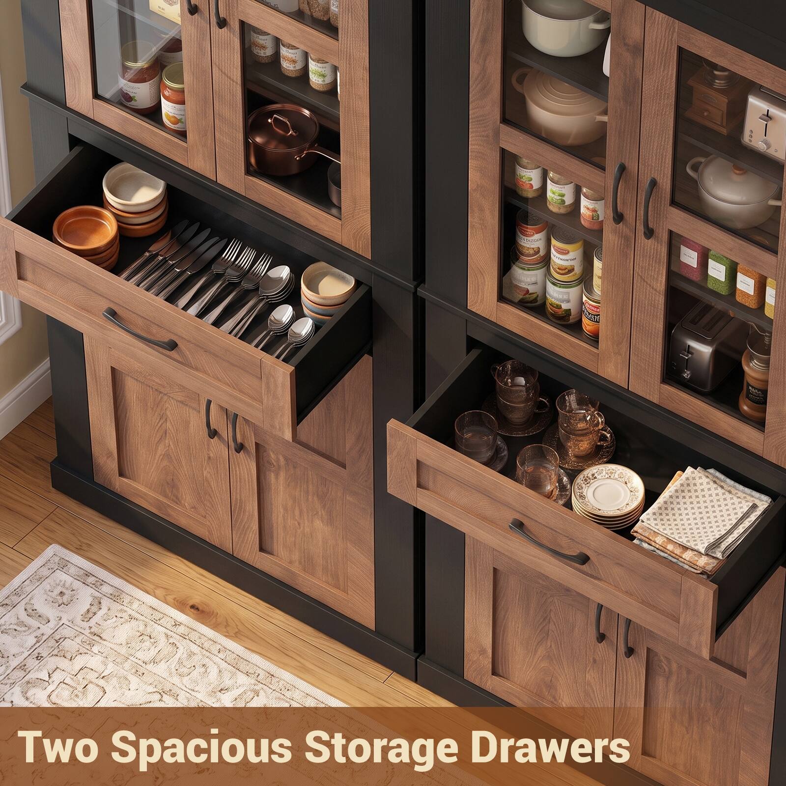 200%  
AXHI  
Two Spacious Storage Drawers