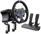 Moza Racing - R5 Direct Drive Sim Racing Bundle with 5.5Nm of force for Windows (Pedals, Wheelbase, & Steering Wheel) - Black