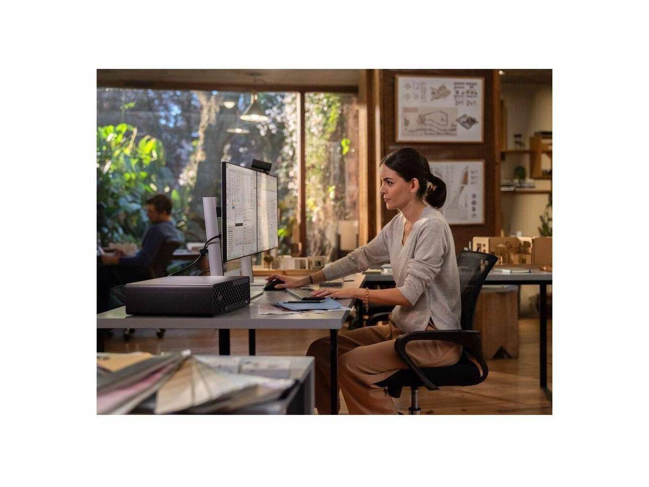 Alt View 1. HP - HP Z2 G1i Workstation - Intel Core Ultra 9 285 - 32 GB - 1 TB SSD - Small Form Factor - Black - Intel W880 Chip - Black.