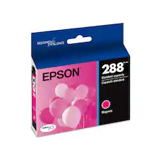 Designed for excellence, the Epson 288 standard-capacity cartridge is compatible with Epson printers and offers a high-quality printing experience. The magenta ink in this cartridge is specifically formulated to provide vibrant and accurate color reproduction, making it ideal for a wide range of printing applications.