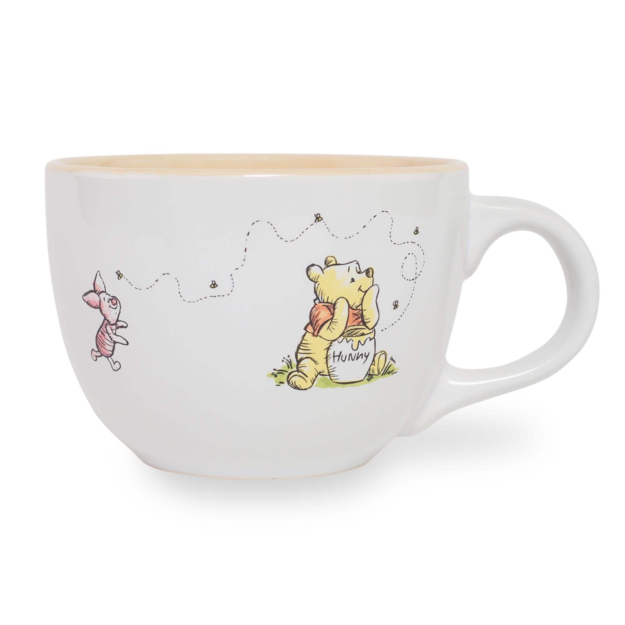 Disney - Winnie The Pooh But First Hunny Ceramic Soup Mug | Holds 24 Ounces - White price history on PriceWatchPro