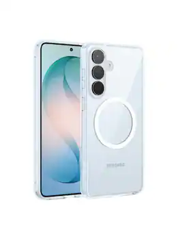 Belkin - SheerForce Protect Case for Samsung S26+ with 13ft. Drop Protection and Qi2 - Clear