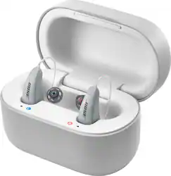 Lexie Hearing - Refurbished Lexie B2 Hearing Aids Powered by Bose - Gray - Front_Zoom