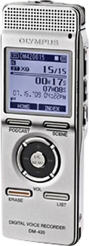 Angle Standard. Olympus - Bundle Digital Voice Recorder with Battery and Accessory Kit.
