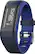 Left. Garmin - vivosmart HR+ Activity Tracker + Heart Rate ( Regular ) - Midnight blue.