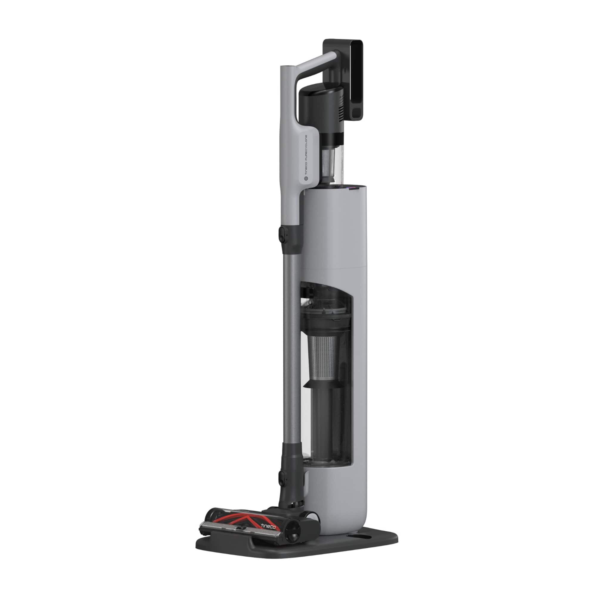 Front. Tineco - GO Station Cordless Stick Vac AutoEmpty - Gray.