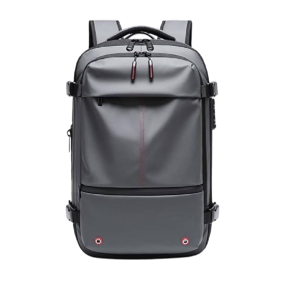 Alt View 1. Circus Cirle - Circus Cirle Travel Men Backpack Vacuum Compression Laptop - Grey.