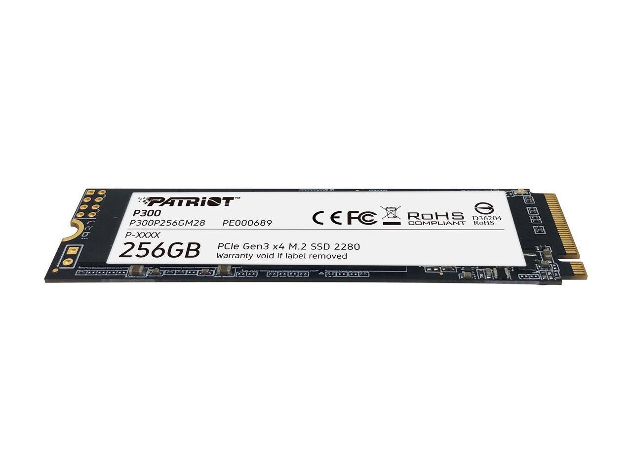 新品未使用未開封 Patriot P300 M.2 高速SSD 大容量1TB Patriot P300 M.2 2280 256GB PCIe Gen3 x4, NVMe 1.3 Internal Solid
