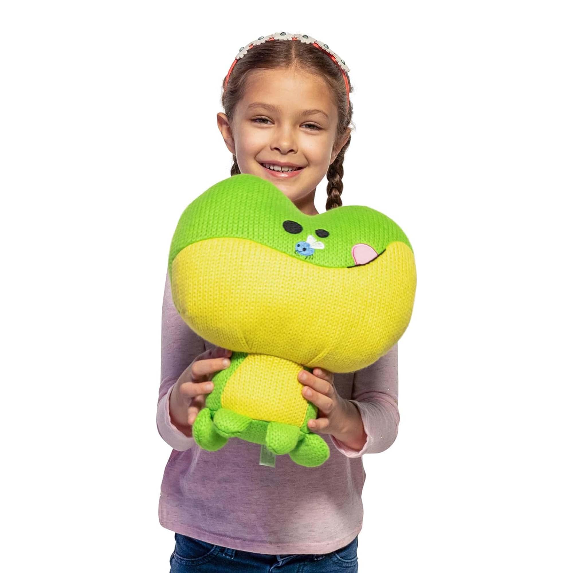 Alt View 1. Jakks Pacific - Ami Amis Jumbo 10 Inch Plush | Pickle - Green.