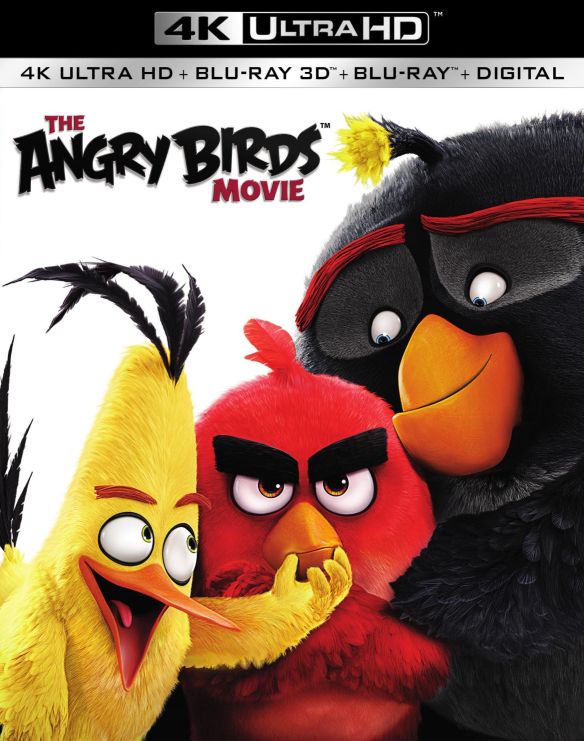  The Angry Birds Movie [4K Ultra HD Blu-ray] [Includes Digital Copy] [2016]