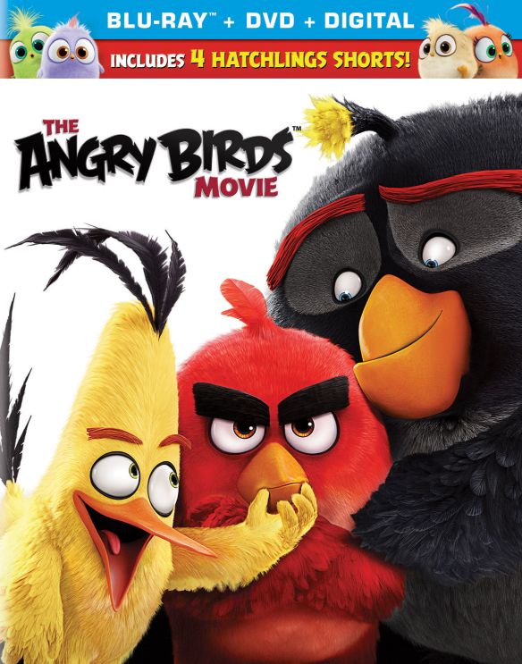  The Angry Birds Movie [Includes Digital Copy] [Blu-ray/DVD] [2016]