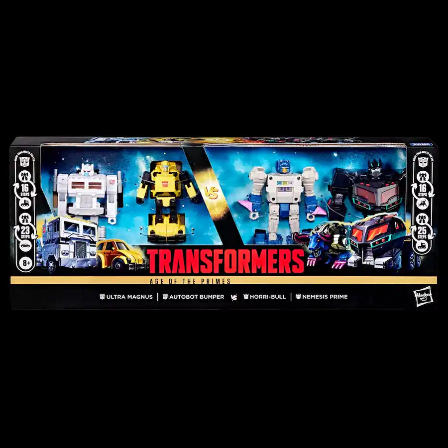 Transformers Autobots vs Decepticons Set of 4 | Transformers: Age of ...