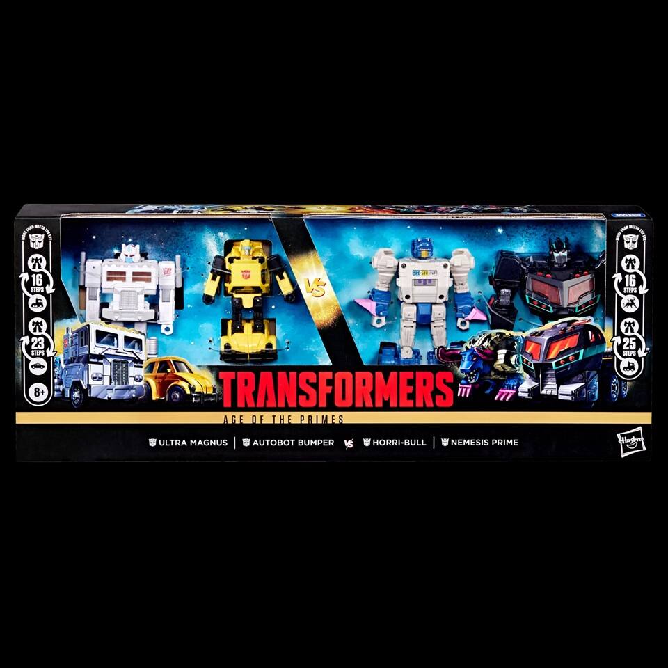 1 (I 1 I 16 E   16 EP 23 STUPE 8+ + TRANSFORMERS III AGE OF THE PRIMES 25 S 0 ULTRA MAGNUS AUTOBOT BUMPER HORRI-BULL | NEMESIS PRIME