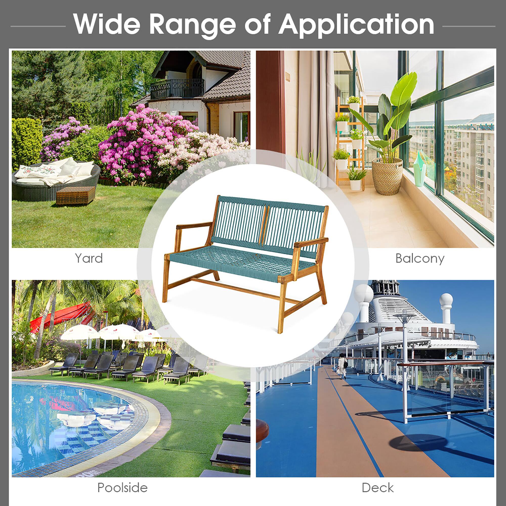 Wide Range of Application

Yard  
Balcony  
Poolside  
Deck