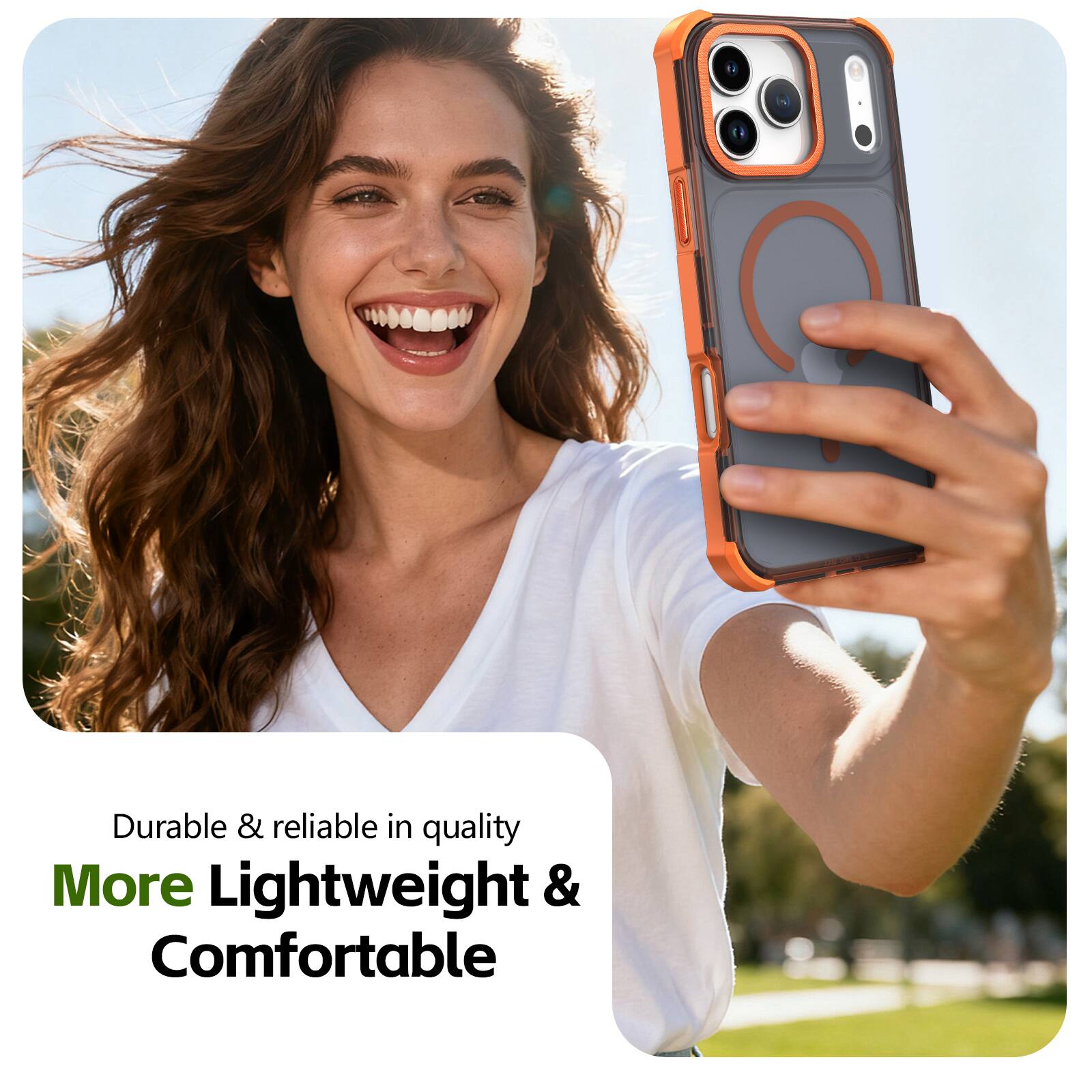 Durable & reliable in quality  
More Lightweight & Comfortable