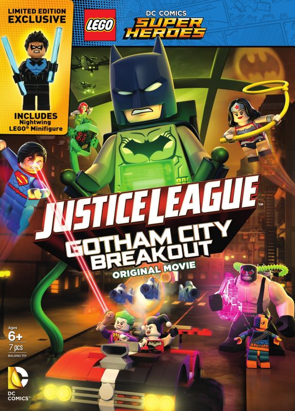  LEGO DC Comics Super Heroes: Justice League - Gotham City Breakout [DVD]
