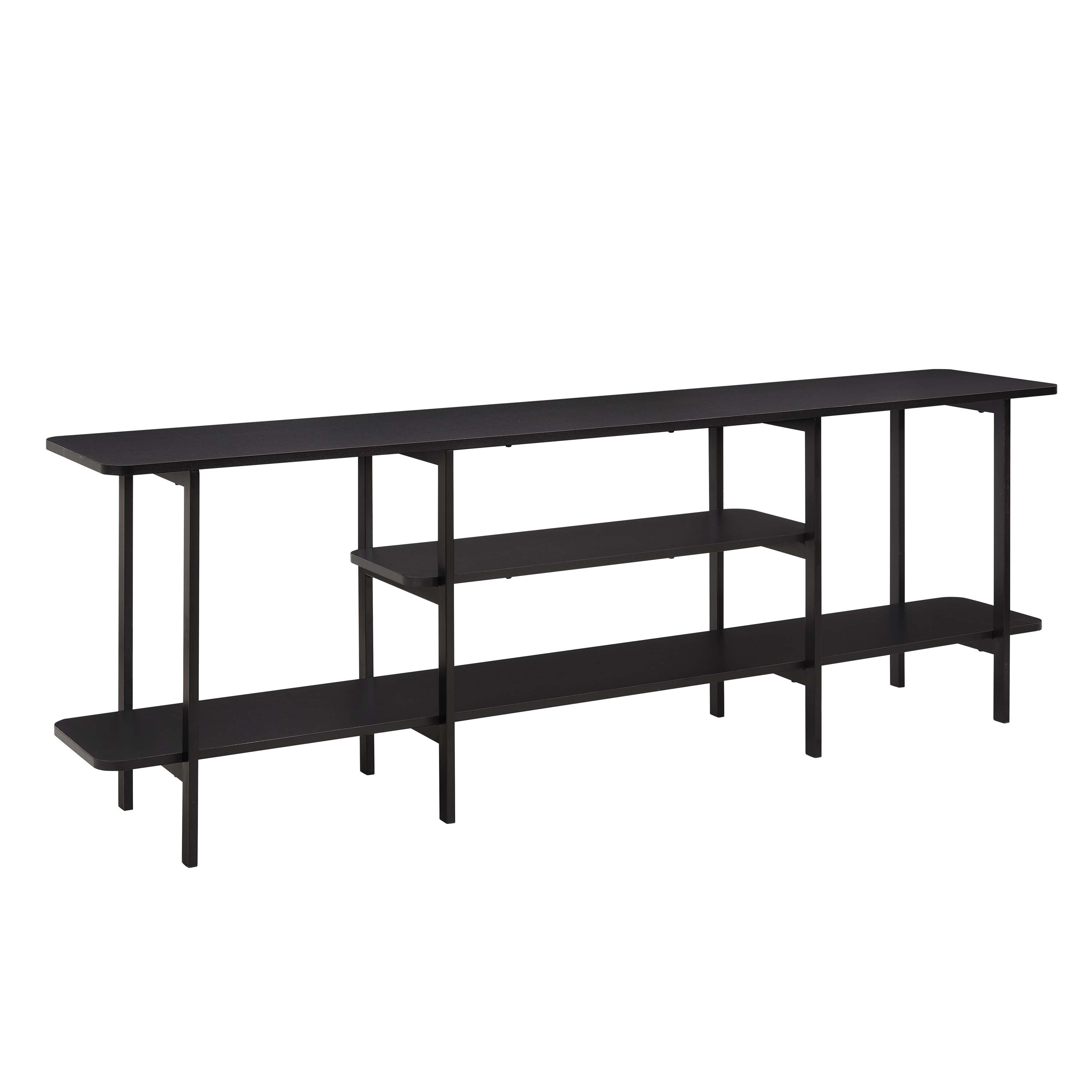 Alt View 3. Manhattan Comfort - Celine Contemporary Modern 71" Console Table - Black.
