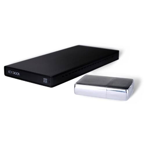 Front Standard. Icy Dock - Drive Enclosure - External - Black.