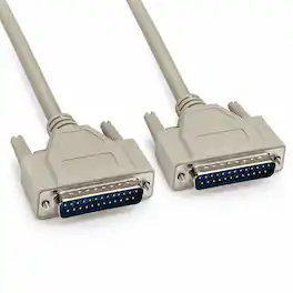 Sanoxy - 15ft IEEE-1284 DB25M/M Parallel Cable - Beige