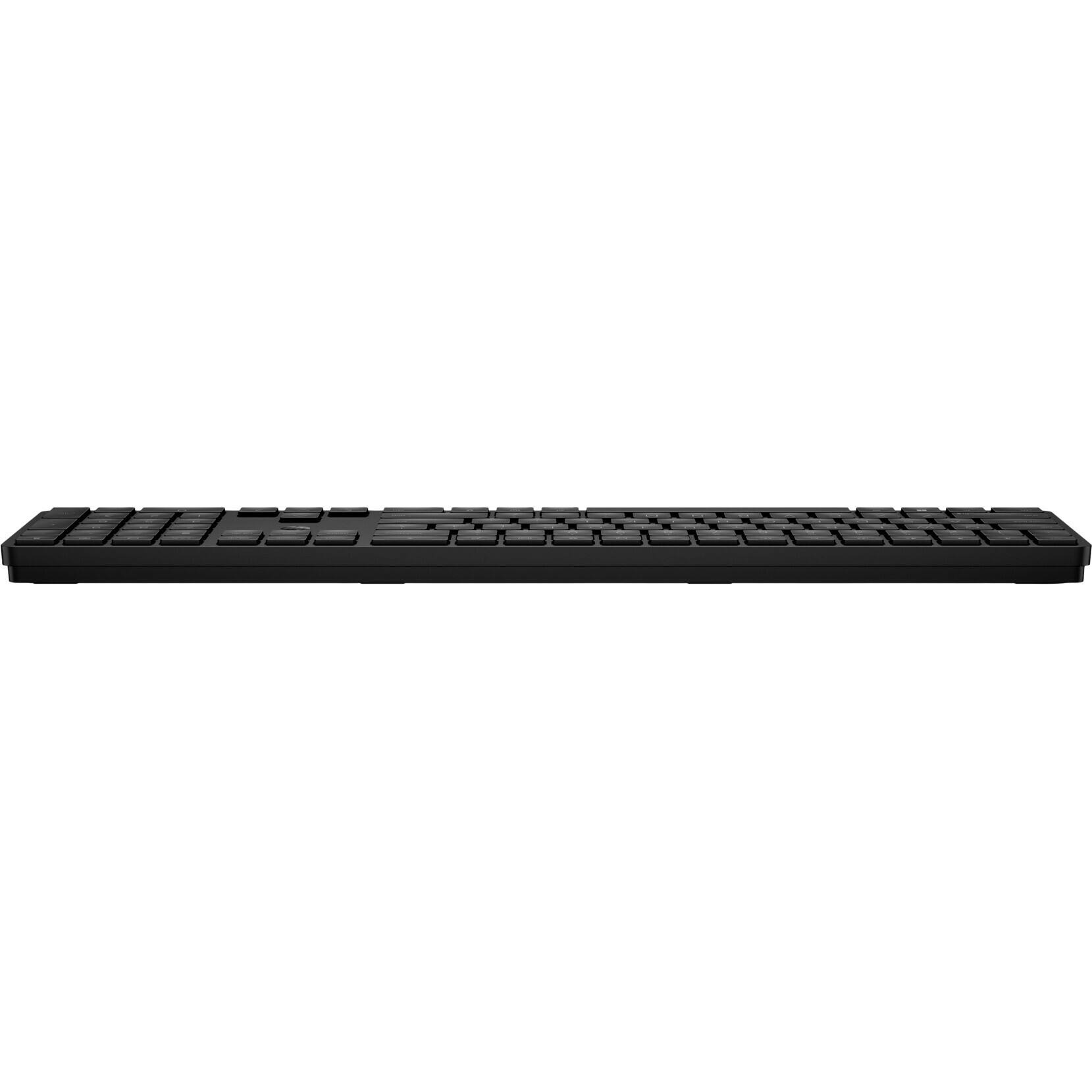 Alt View 2. HP - HP 450 Programmable Wireless Keyboard - Wireless Connectivity - RF - 32.81 ft - 2.40 GHz - 19 Hot Key(s) - Mute, Dictati - Black.