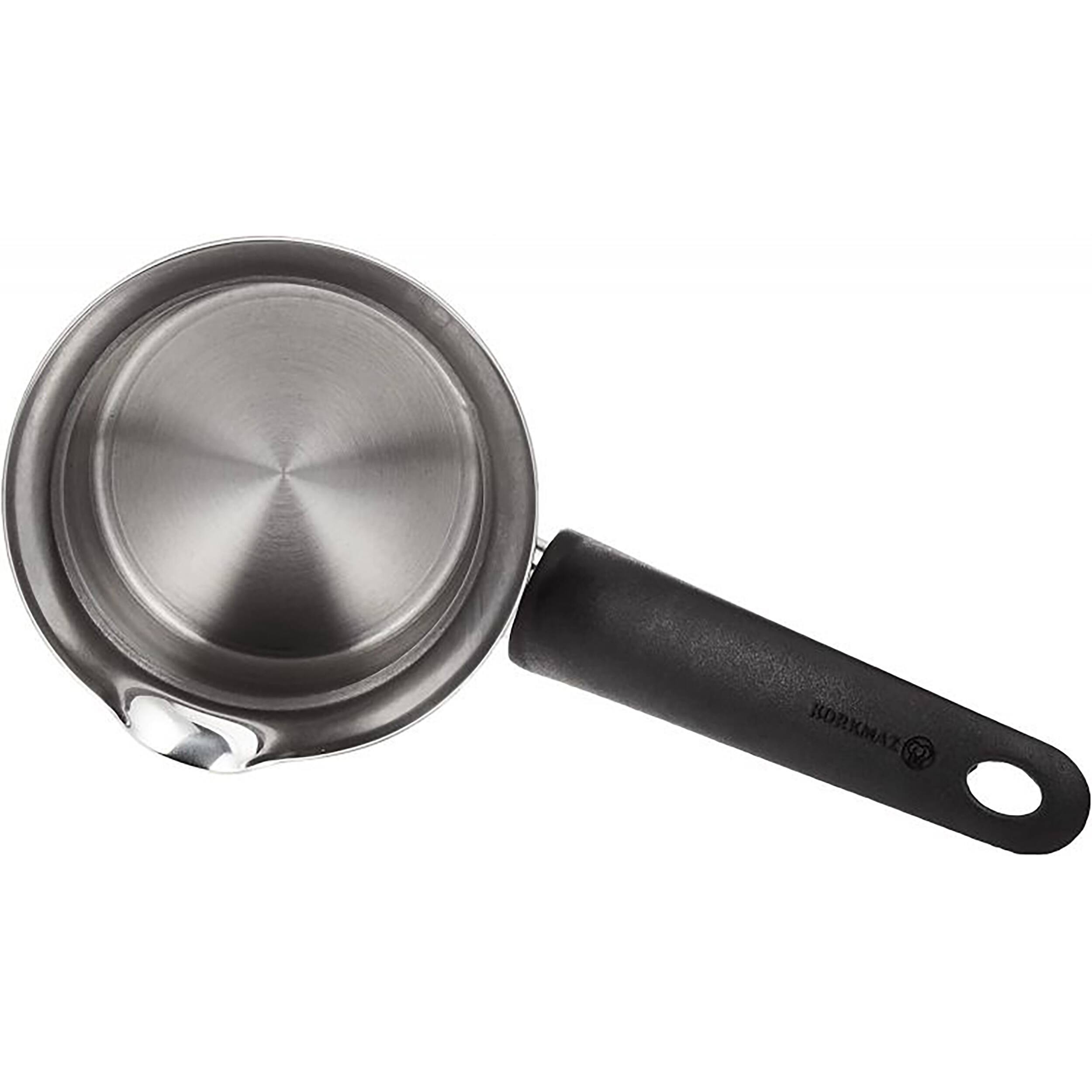 Alt View 4. Korkmaz - Korkmaz Orbit 6 Ounce Stainless Steel Turkish Coffee Pot in Silver - Silver.