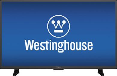 Westinghouse - 43" Class (42.5" Diag.) - LED - 2160p - Smart - 4K Ultra HD TV - Black - Larger Front