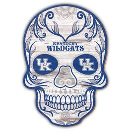 Fan Creations - Kentucky Wildcats 12'' Sugar Skull Sign - Multicolor