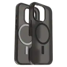 Front. OtterBox - Symmetry Series Hard Shell for MagSafe for Apple iPhone 16 Pro - Dark Echo.