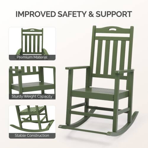 IMPROVED SAFETY & SUPPORT

- Premium Material
- Sturdy Weight Capacity
- Stable Construction