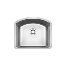 Whitehaus - Brushed Stainless Steel Chefhaus Series Single Bowl Undermount Sink - Silver