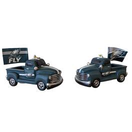 Evergreen Enterprises - Philadelphia Eagles Hangable 3" Rally Truck Two-Piece Statue Set - Multicolor