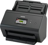 Front Zoom. Brother - ImageCenter ADS-2800W Wireless Document Scanner.