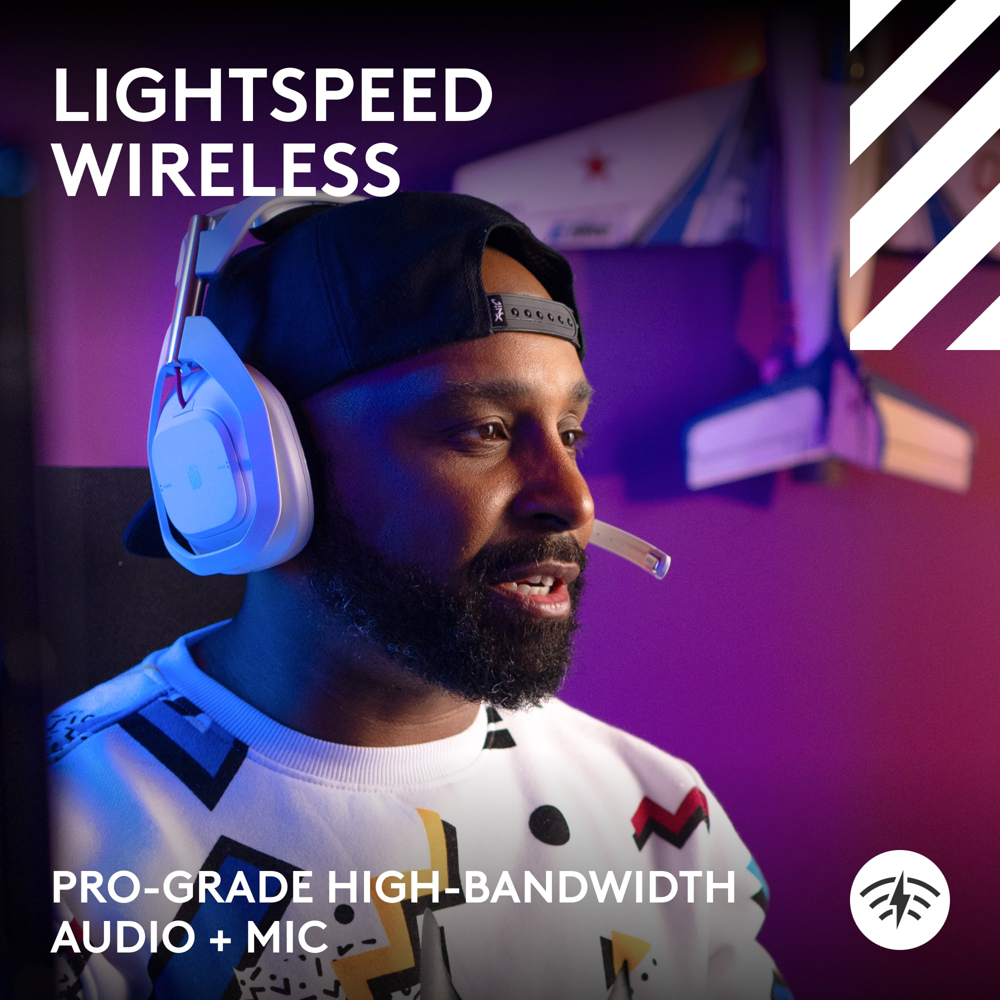 Lightspeed Wireless: Pro-grade High-Bandwidth Audio + Mic