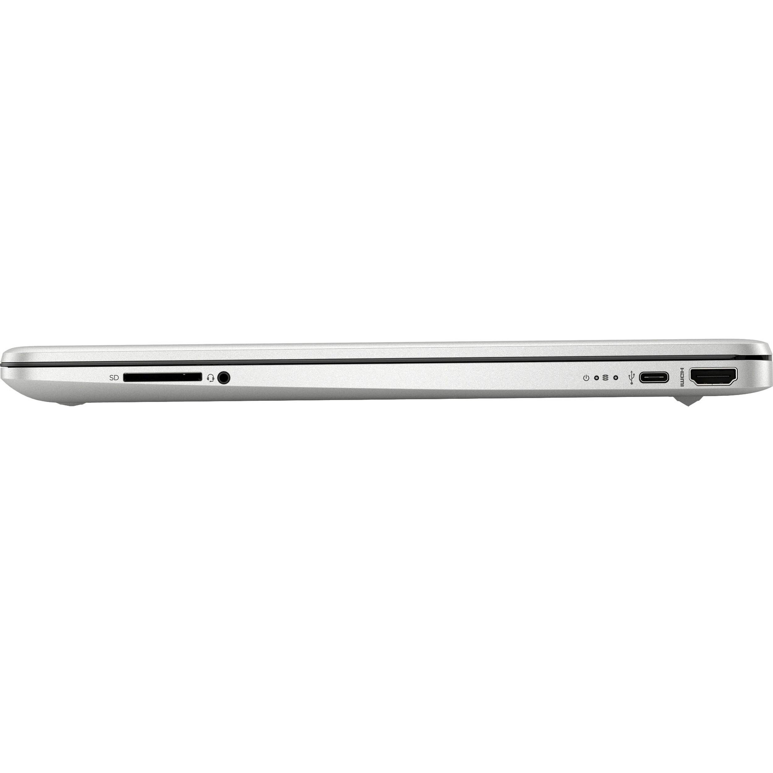 Alt View 4. HP - HP 15.6" FHD IPS Touchscreen Laptop, Intel i7-1255U, 64GB DDR4 RAM, 2TB SSD,Intel Iris Xe Graphics,Win 11,Silver - Silver.