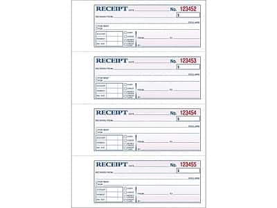"Adams - 2-Part Carbonless Receipts, 2.75""L x 7.13""W, 200 Sets/Book (DC1182) - White/Canary" price history on PriceWatchPro