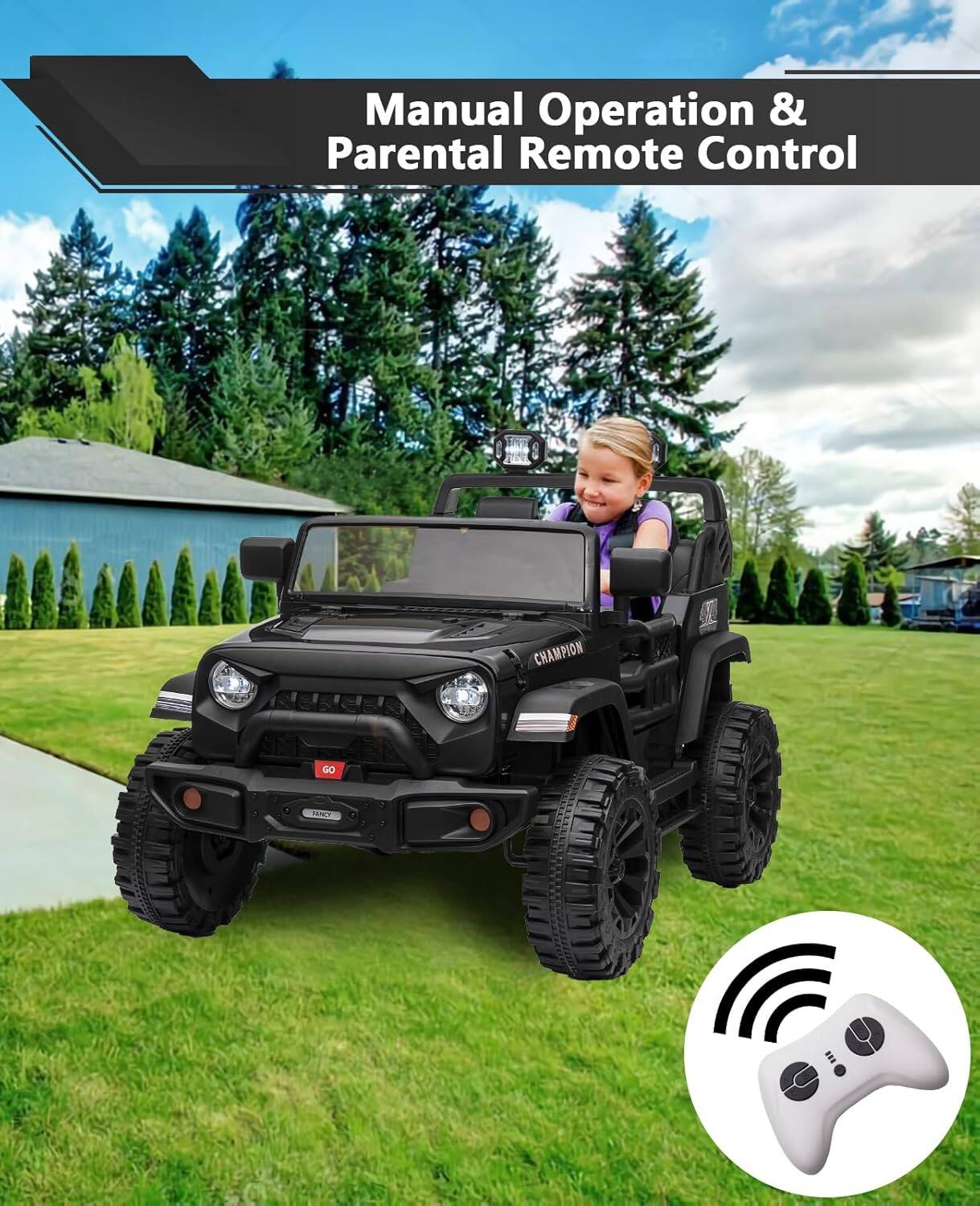 Manual Operation & Parental Remote Control