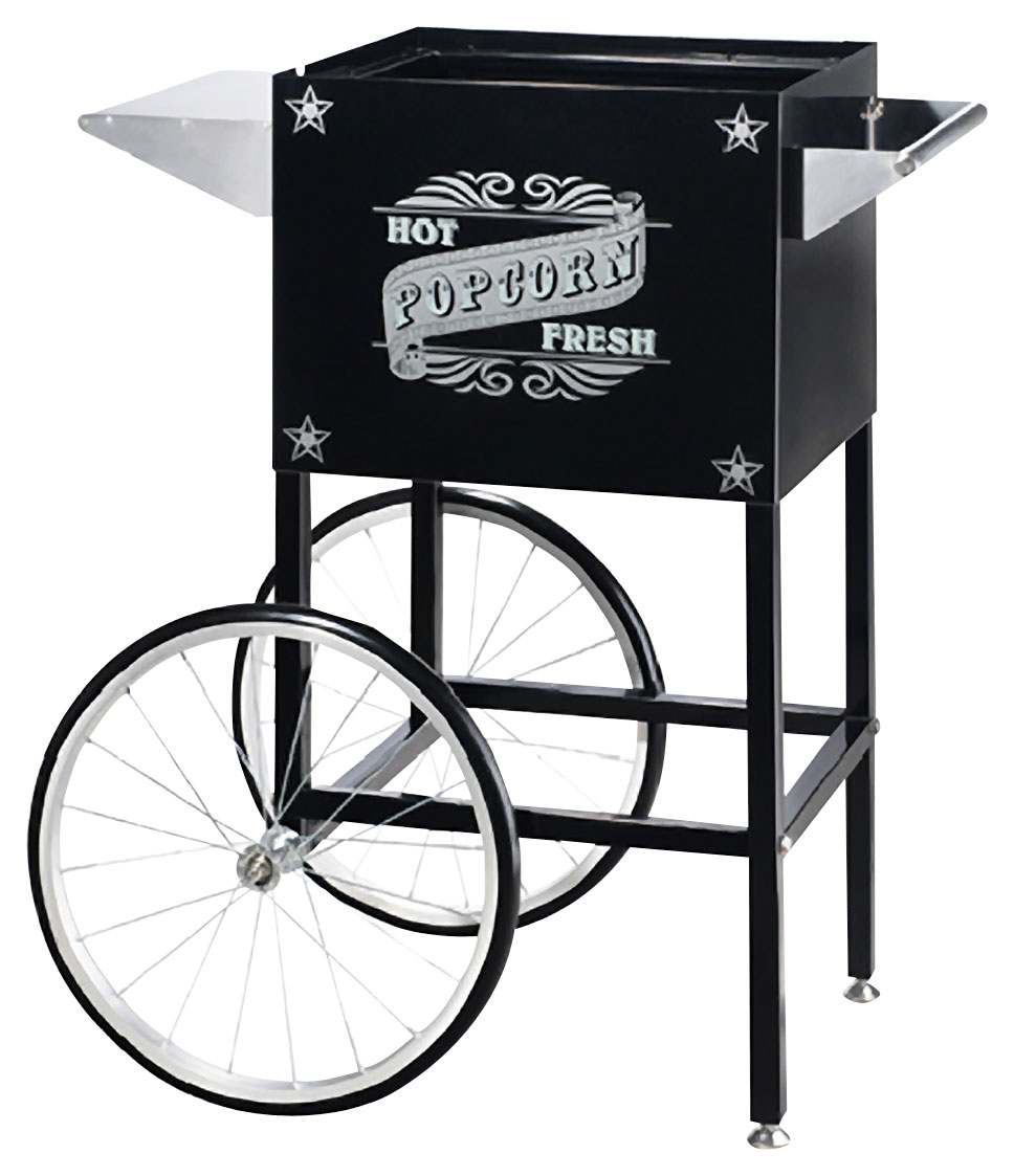 Paducah Popcorn Machine - 3-Gallon Antique Popper with Cart, 8oz