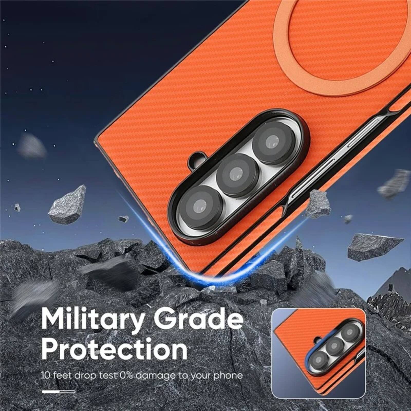 Military Grade Protection  
10 feet drop test 0% damage to your phone